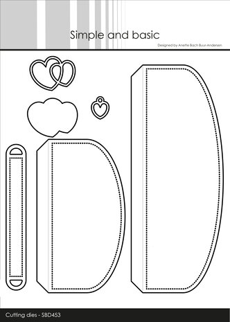 Simple and Basic A6 Gatefold Dies (SBD453)