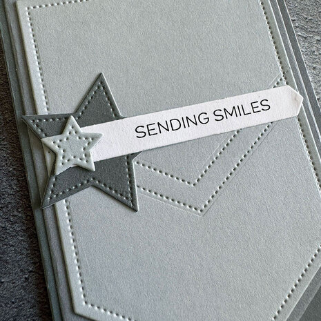 Simple and Basic Reverse Fishtail w/Stars Dies (SBD452)