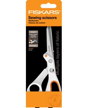 Fiskars Scissors Fabric Amplify RazorEdge 21cm (1070081) (DISCONTINUED)