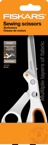 Fiskars Scissors Fabric Amplify RazorEdge 21cm (1070081) (DISCONTINUED) Fiskars Scissors Fabric Amplify RazorEdge 21cm (1070081) (DISCONTINUED)