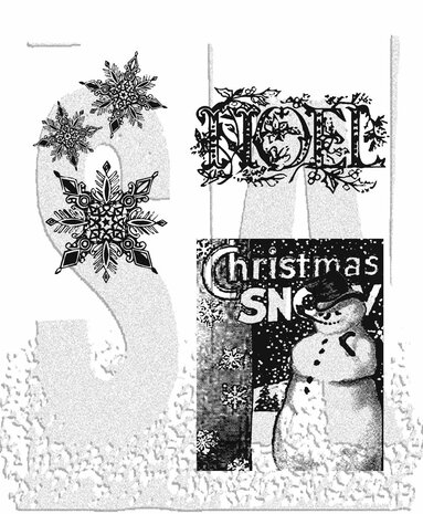 Stampers Anonymous Winter Wonder Tim Holtz Cling Stamps (CMS033) Stampers Anonymous Winter Wonder Tim Holtz Cling Stamps (CMS033)