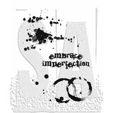 Stampers Anonymous Spills & Splatters Tim Holtz Cling Stamps (CMS028)