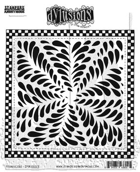 Stampers Anonymous Fernilicous Dylusions Cling Stamps (DYR10013)
