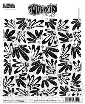 Stampers Anonymous Daisylicious Dylusions Cling Stamps (DYR10012)