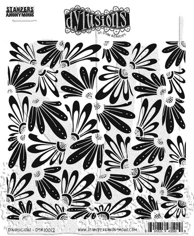 Stampers Anonymous Daisylicious Dylusions Cling Stamps (DYR10012) Stampers Anonymous Daisylicious Dylusions Cling Stamps (DYR10012)