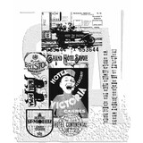 Stampers Anonymous The Journey Tim Holtz Cling Stamps (CMS021)