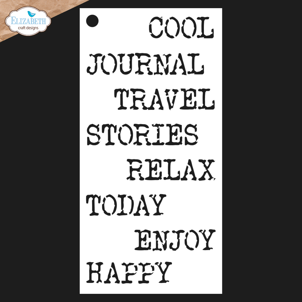 Elizabeth Craft Designs Remember Moments Journal Stencils 4 (4pcs) (S053) Elizabeth Craft Designs Remember Moments Journal Stencils 4 (4pcs) (S053)