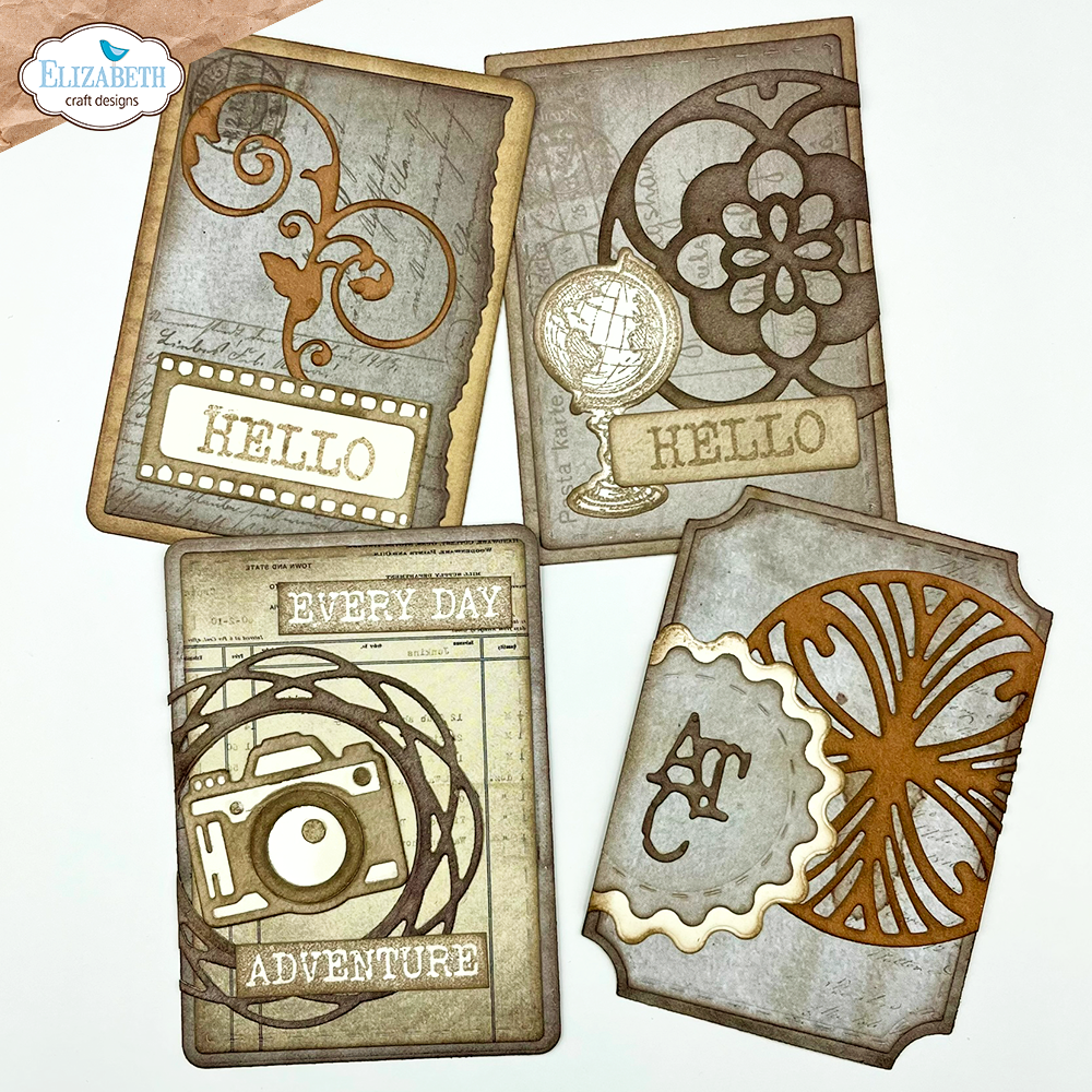 Elizabeth Craft Designs Remember Moments Dies Romance (2160)