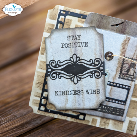 Elizabeth Craft Designs Remember Moments Dies Classic ATC (2161) Elizabeth Craft Designs Remember Moments Dies Classic ATC (2161)