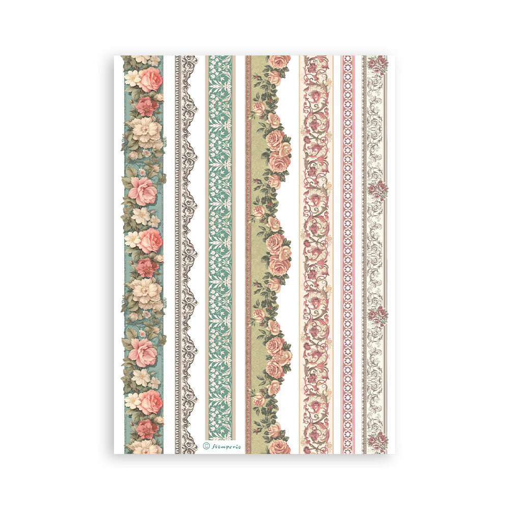 Stamperia Wonderland A5 Washi Pad (8pcs) (SBW08) (DISCONTINUED) Stamperia Wonderland A5 Washi Pad (8pcs) (SBW08) (DISCONTINUED)
