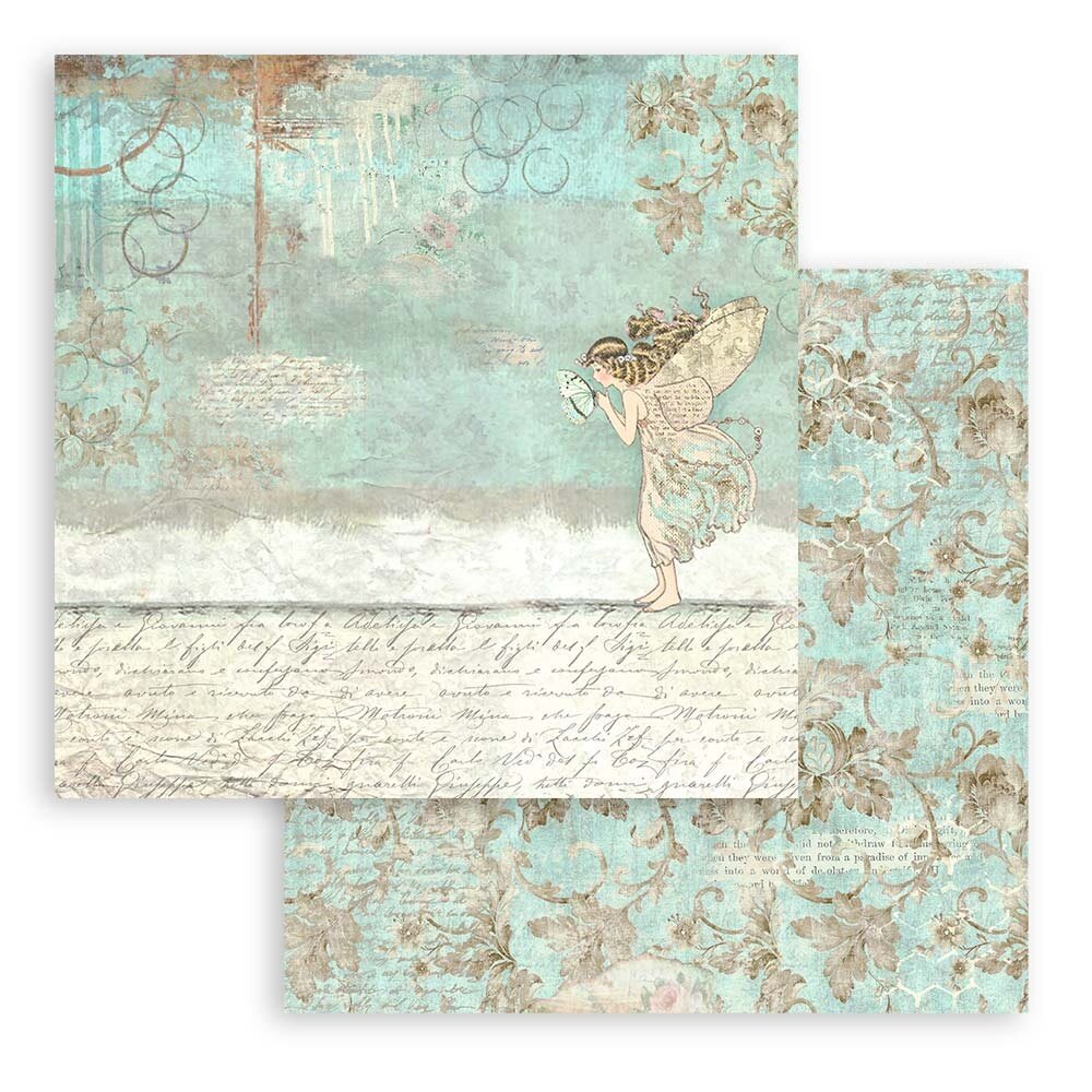 Stamperia Wonderland 8x8 Inch Paper Pack (SBBS109) Stamperia Wonderland 8x8 Inch Paper Pack (SBBS109)