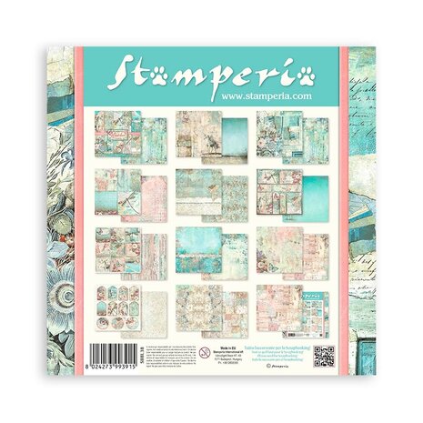 Stamperia Wonderland 12x12 Inch Paper Pack (SBBL38) Stamperia Wonderland 12x12 Inch Paper Pack (SBBL38)