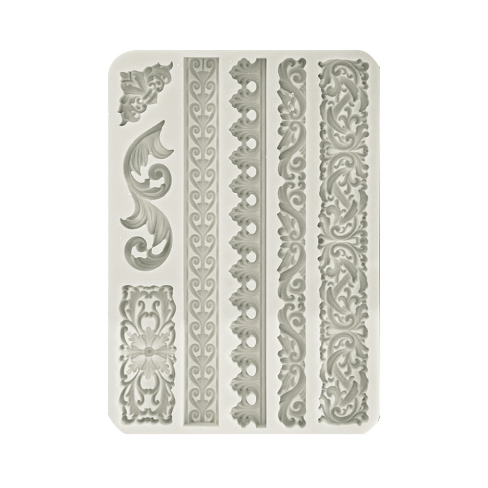 Stamperia Greek Borders Silicon Mould A5 (KACMA511) Stamperia Greek Borders Silicon Mould A5 (KACMA511)