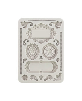 Stamperia Frames and Plates Silicon Mould A5 (KACMA513) Stamperia Frames and Plates Silicon Mould A5 (KACMA513)