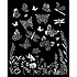 Lavender Thick Stencil 20x25cm Butterflies (KSTD167) (DISCONTINUED) Lavender Thick Stencil 20x25cm Butterflies (KSTD167) (DISCONTINUED)