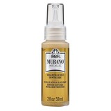 Folkart Murano Glass Paint Metallic Gold 2 fl oz (36554)