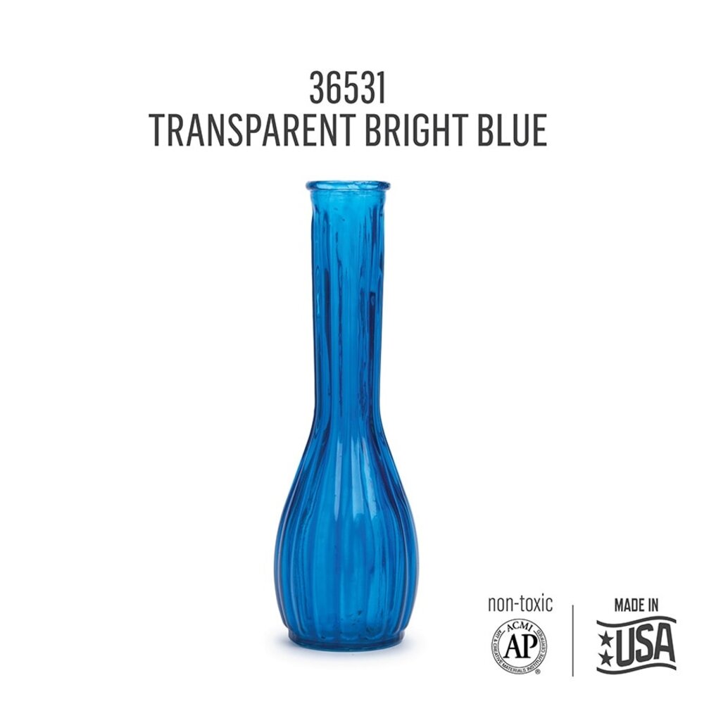 Folkart Murano Glass Paint Transparent Bright Blue 2 fl oz (36531) Folkart Murano Glass Paint Transparent Bright Blue 2 fl oz (36531)