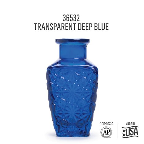 Folkart Murano Glass Paint Transparent Deep Blue 2 fl oz (36532) Folkart Murano Glass Paint Transparent Deep Blue 2 fl oz (36532)