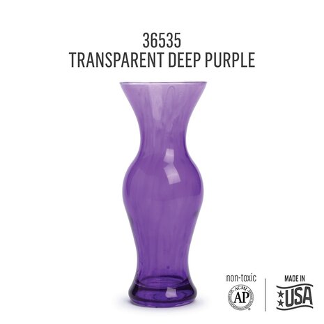 Folkart Murano Glass Paint Transparent Deep Purple 2 fl oz (36535) Folkart Murano Glass Paint Transparent Deep Purple 2 fl oz (36535)