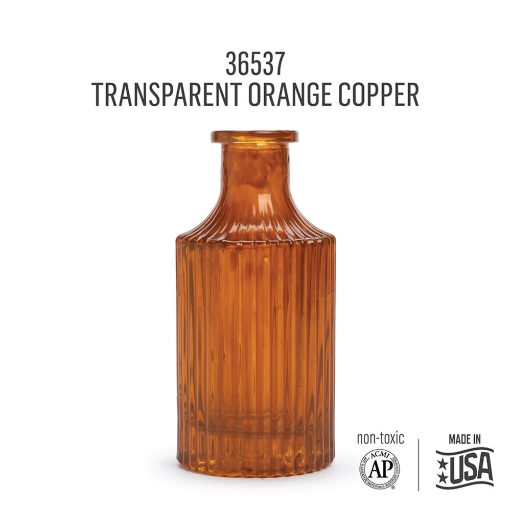 Folkart Murano Glass Paint Transparent Orange Copper 2 fl oz (36537) Folkart Murano Glass Paint Transparent Orange Copper 2 fl oz (36537)