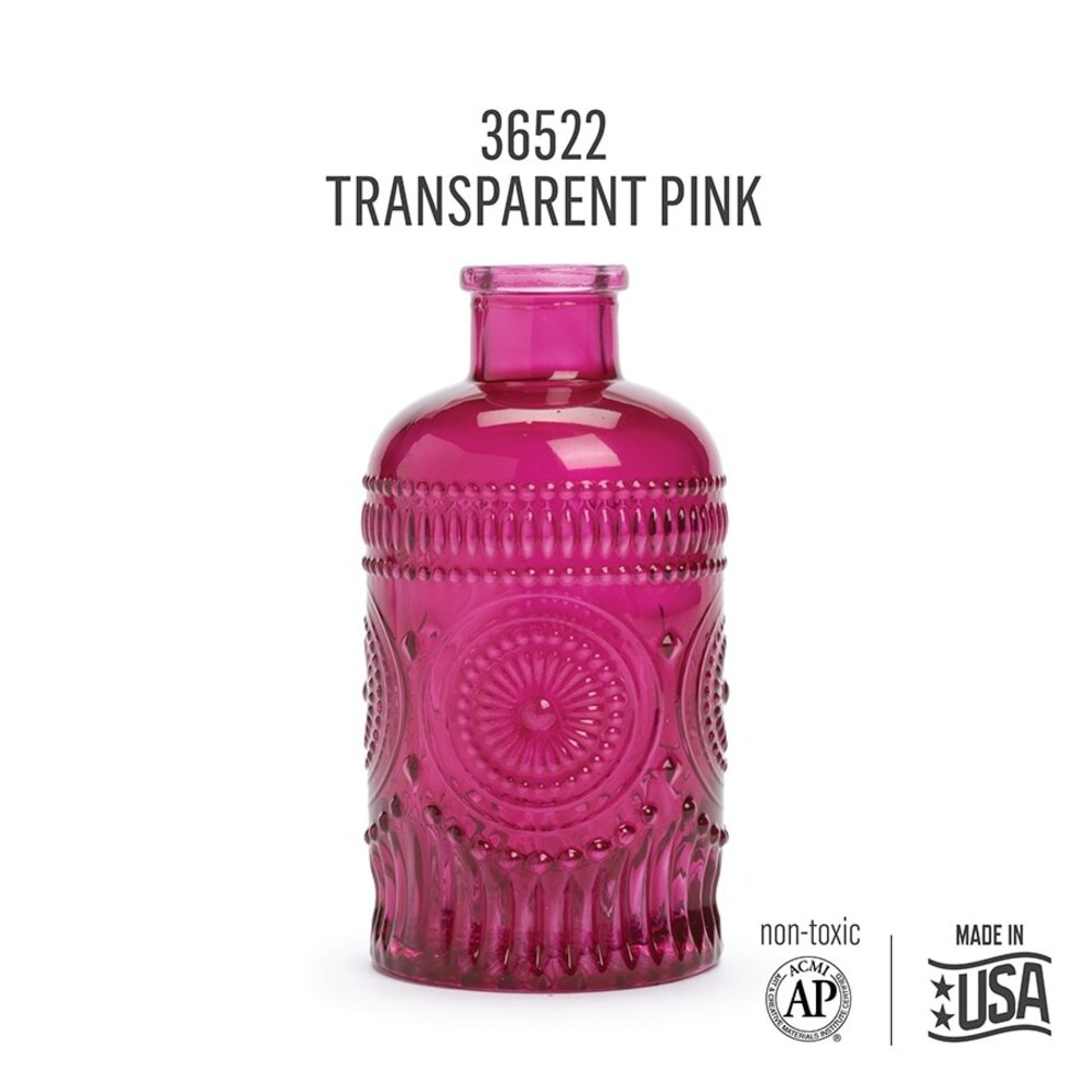 Folkart Murano Glass Paint Transparent Pink 2 fl oz (36522) Folkart Murano Glass Paint Transparent Pink 2 fl oz (36522)