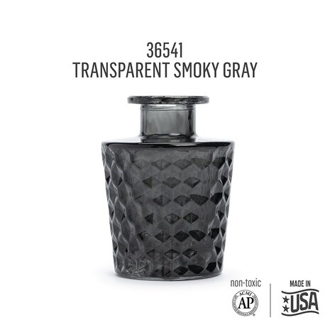 Folkart Murano Glass Paint Transparent Smokey Gray 2 fl oz (36541) Folkart Murano Glass Paint Transparent Smokey Gray 2 fl oz (36541)