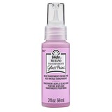 Folkart Murano Glass Paint Transparent Vintage Pink 2 fl oz (36540)