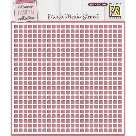 Nellie Snellen Mixed Media Stencil Planner Essential Blocks (MMS4K-064) (OUTLET) Nellie Snellen Mixed Media Stencil Planner Essential Blocks (MMS4K-064) (OUTLET)
