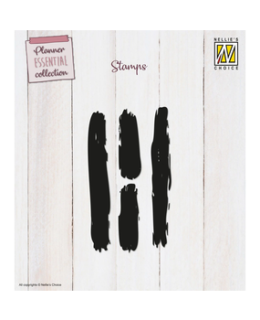 Nellie Snellen Clear Stamps Stripes (NSCS013) (OUTLET)