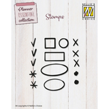 Nellie Snellen Clear Stamps Checkpoints 2 (NSCS012) (OUTLET)