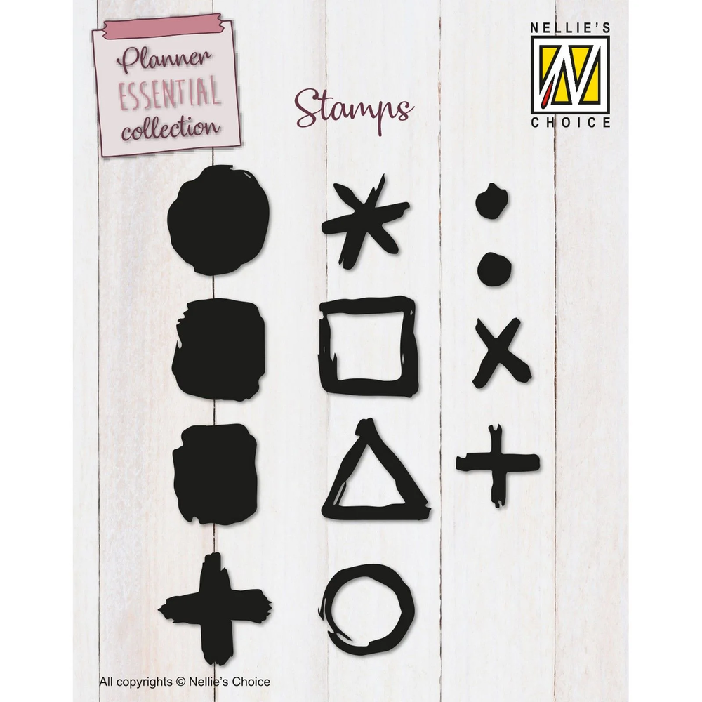 Nellie Snellen Clear Stamps Checkpoints (NSCS011) (OUTLET) Nellie Snellen Clear Stamps Checkpoints (NSCS011) (OUTLET)