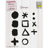 Nellie Snellen Clear Stamps Checkpoints (NSCS011) (OUTLET)
