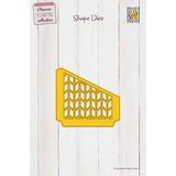 Nellie Snellen Shape Die Planner Essential Corner Pouch Chevron (SD312) (DISCONTINUED)