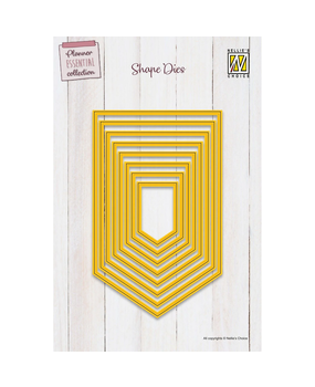 Nellie Snellen Shape Die Planner Essential Cutting & Embossing Banners (SD316) (DISCONTINUED)