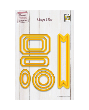 Nellie Snellen Shape Die Planner Essential Cutting & Embossing Labels (SD317) (DISCONTINUED)