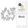 Spellbinders Silly Goose Etched Dies (S6-239) (OUTLET) Spellbinders Silly Goose Etched Dies (S6-239) (OUTLET)
