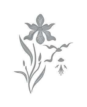 Spellbinders Layered Iris Etched Dies (S3-509)