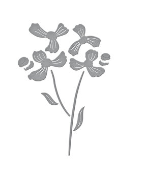 Spellbinders Layered Anemone Etched Dies (S2-401)