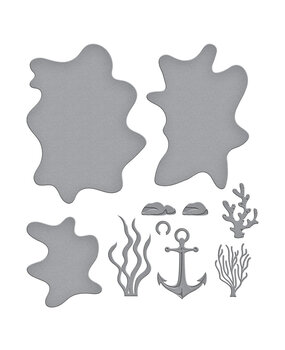 Spellbinders Underwater Tunnel Etched Dies (S6-235)