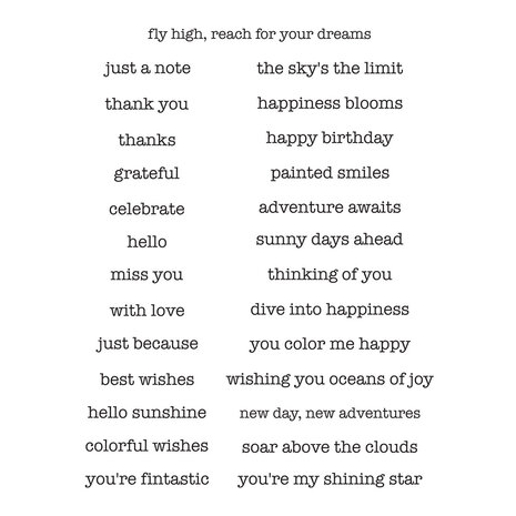 Spellbinders Typewriter Adventure Sentiments Clear Stamp Set (STP-238) (DISCONTINUED) Spellbinders Typewriter Adventure Sentiments Clear Stamp Set (STP-238) (DISCONTINUED)