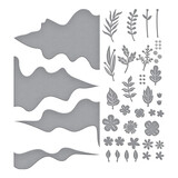 Spellbinders Rainbow Slice Tunnel Etched Dies (S6-236)