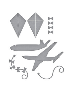Spellbinders Fly Away Etched Dies (S4-1337) (DISCONTINUED)