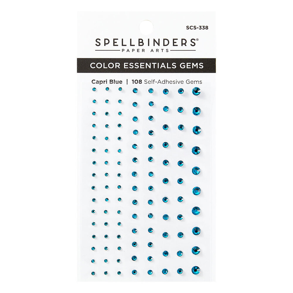 Spellbinders Capri Blue Color Essentials Gems (SCS-338)