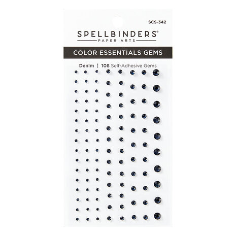 Spellbinders Denim Color Essentials Gems (SCS-342)