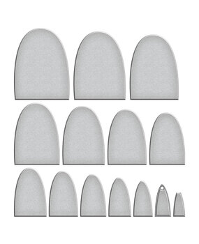 Spellbinders Arch Labels and Tag Etched Dies (S5-624)