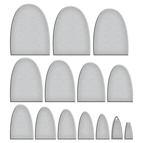 Spellbinders Arch Labels and Tag Etched Dies (S5-624)