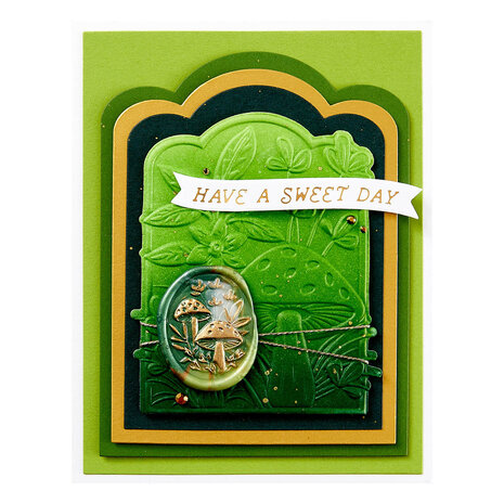 Spellbinders Forest Mushrooms 3D Wax Seal Stamp (WS3D-001)