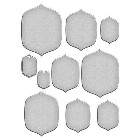 Spellbinders Fresh Picked Labels and Tag Etched Dies (S5-623)