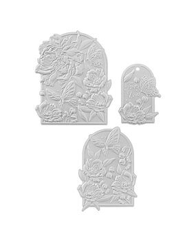 Spellbinders Floral For You 3D Emboss & Cut Folder (E3D-082)