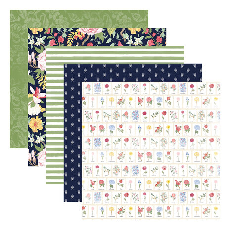 Spellbinders Bayfair 12x12 Inch Designer Paper Pack (168477) Spellbinders Bayfair 12x12 Inch Designer Paper Pack (168477)